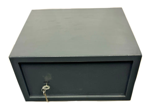 Steel Safe Box Fireproof Waterproof Bag Incl. College Dorm Safe Box for Laptop, Paperwork, Documents, Jewelry, Medicine, Wallet, Handgun, Ammo, etc.