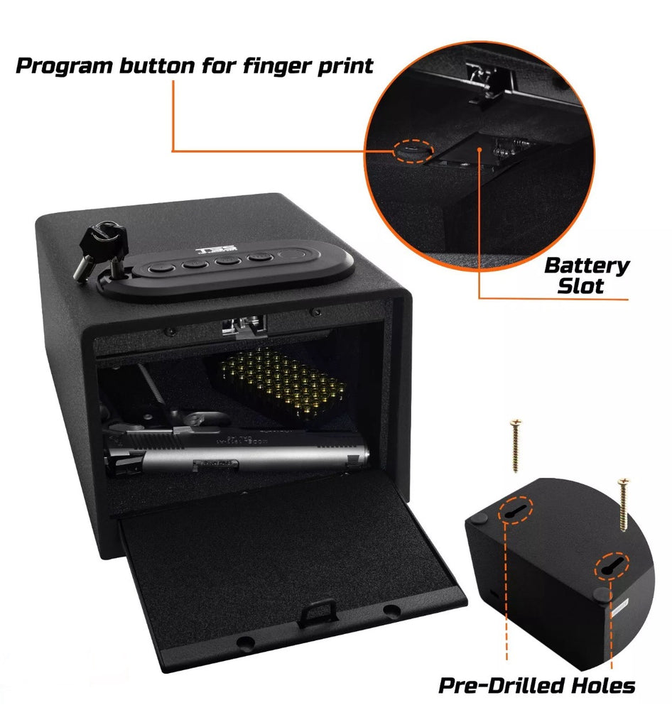 Quick access Handgun Safe Lock Box